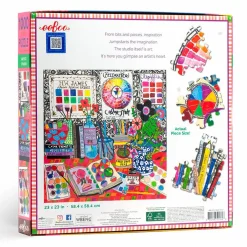 Clearance eeBoo Puslespil med 1.000 brikker - Artist Studio