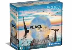 Clearance Clementoni Puslespil med 500 brikker - Peaceful Wind