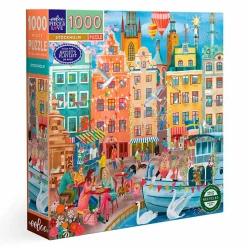 Online eeBoo Puslespil med 1.000 brikker - Stockholm