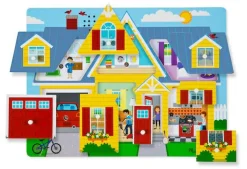 Online Melissa & Doug Puslespil med lyd - Hjemmet