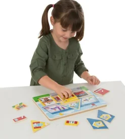 Online Melissa & Doug Puslespil med lyd - Hjemmet