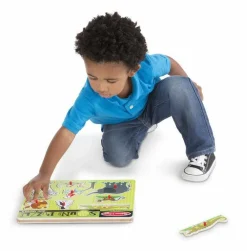 Discount Melissa & Doug Puslespil med lyd - Zoo