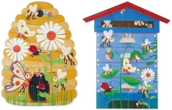 Scratch Puslespil, tosidet m. 2 x 20 brikker - Bikube