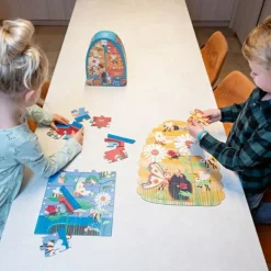 Scratch Puslespil, tosidet m. 2 x 20 brikker - Bikube