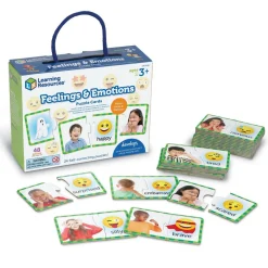 Outlet Learning Resources Puslespilskort - Find følelsen