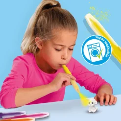 New SES Creative Pustetusser - Dekorér safaridyr, 6 stk