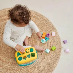 Scandinavian Baby Products Puttekasse med 16 klodser