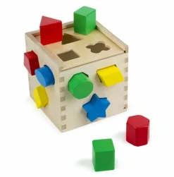 Melissa & Doug Puttekasse med geometriske klodser