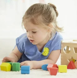 Melissa & Doug Puttekasse med geometriske klodser