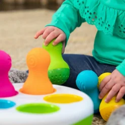 New Fat Brain Toys Puttekasse med taktil-tumlinger