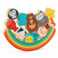 Clearance Djeco Puzz & Boom Rainbow - 2-i-1 balancespil