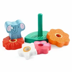 Discount Djeco Puzz & Stack Happy - 2-i-1 stabletårn