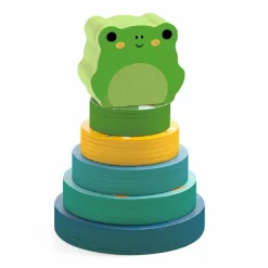 Best Djeco Puzz & Stack Rainbow - 2-i-1 stabletårn