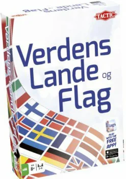 Discount Tactic Quizspil - Verdens lande og flag