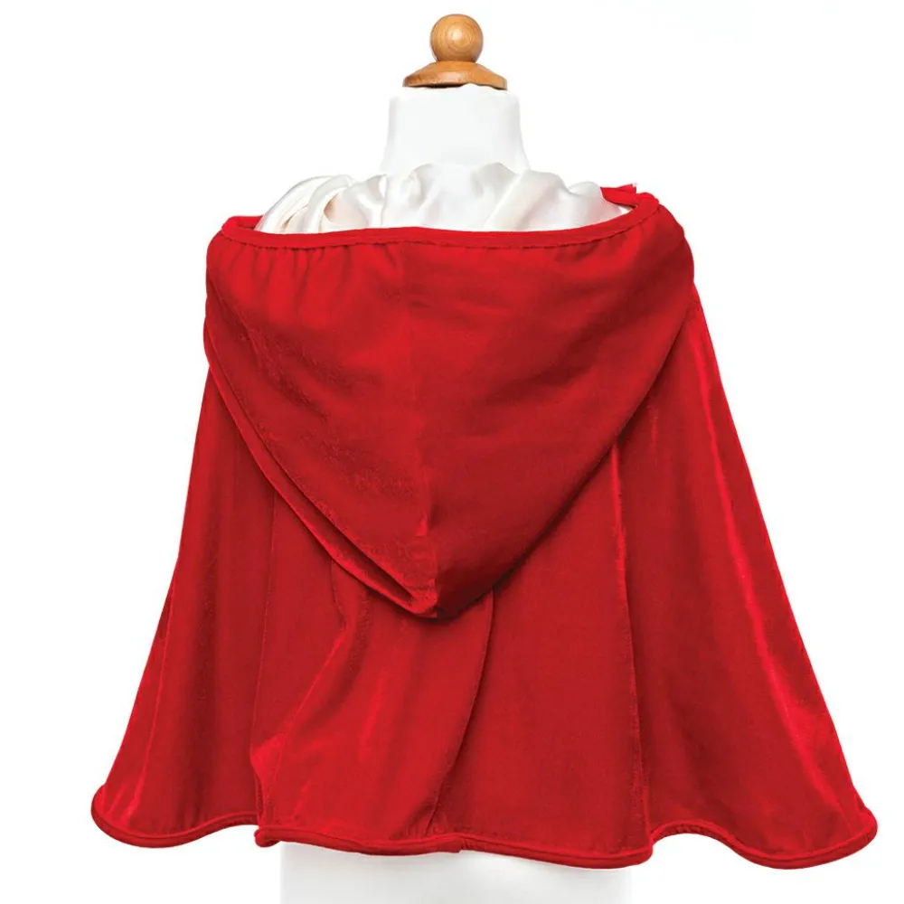 Discount Great Pretenders Rødhættekappe med stor sløjfe, str. 4-6 år