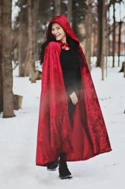 Best Great Pretenders Rødhætte-kappe, str. voksen