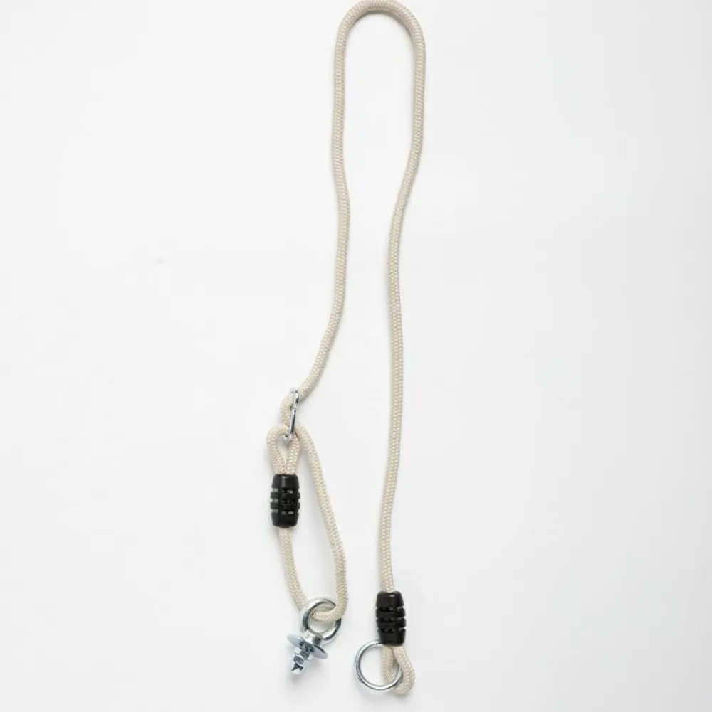 Hot DICE Reb til lodret dækgynge (beige reb), 1 stk