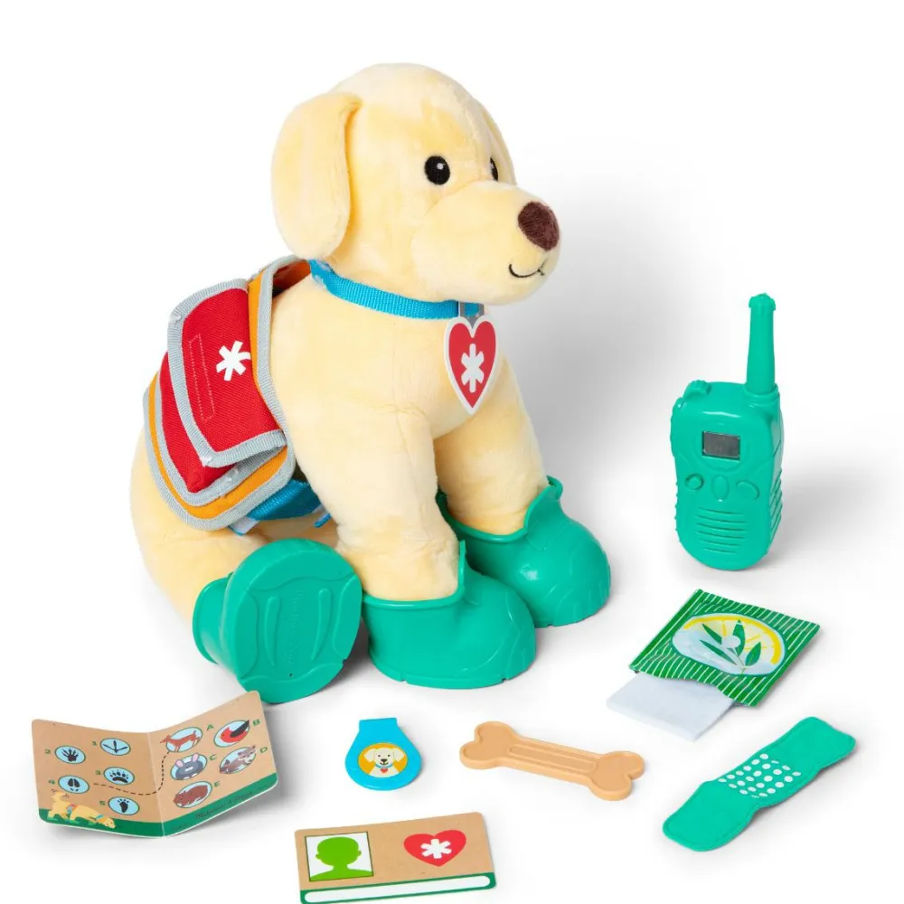 New Melissa & Doug Redningshund inkl. tilbehør