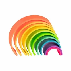 Best Dëna Regnbue i silikone - Neon, 10 dele