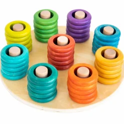 New Regnbuebræt med ringe