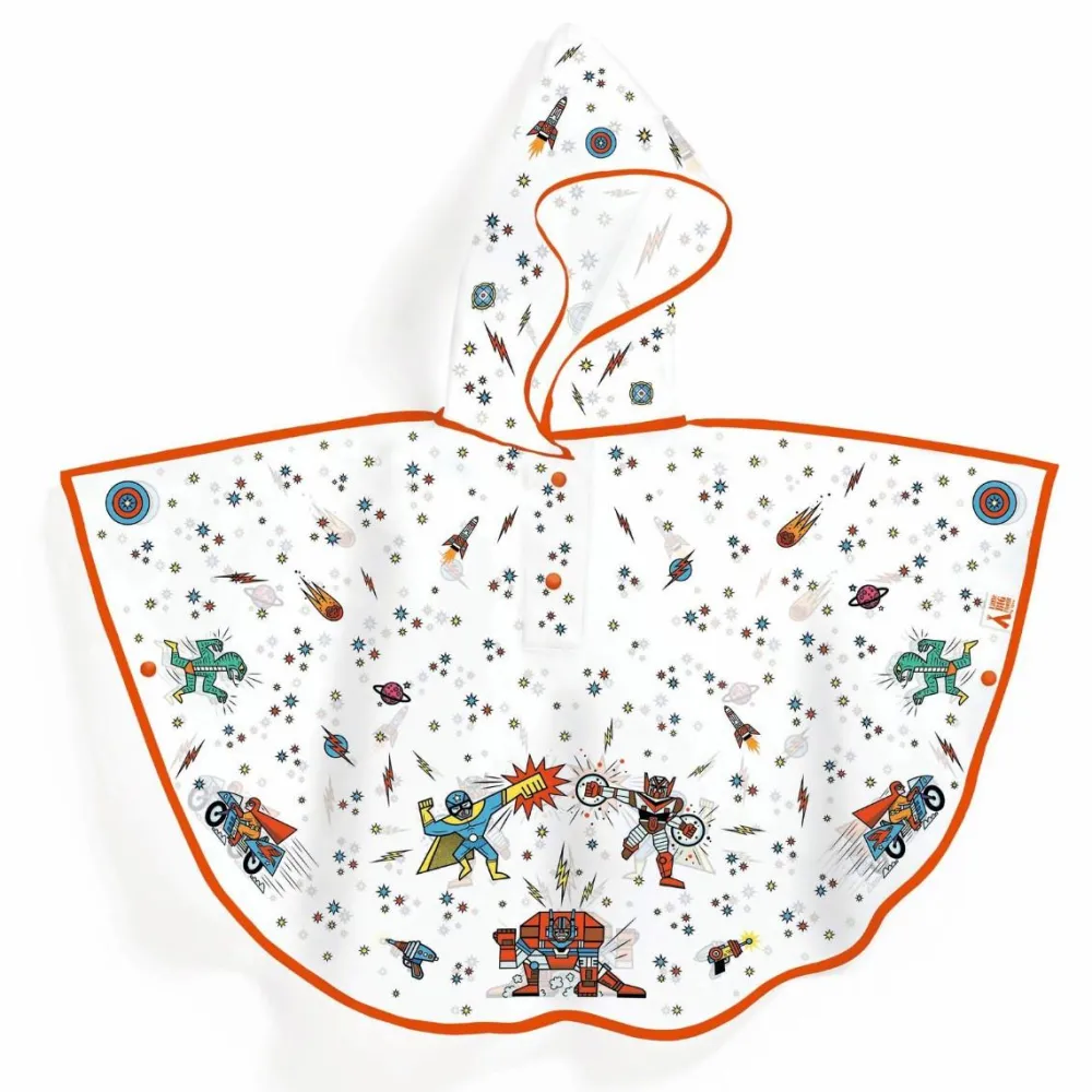 Online Djeco Regnkappe - Superhelte, 5-7 år