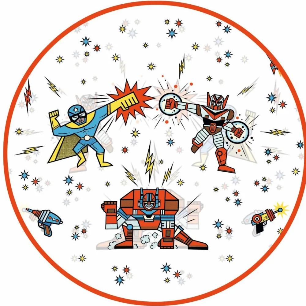 Online Djeco Regnkappe - Superhelte, 5-7 år