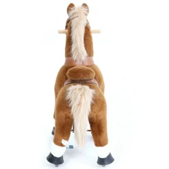 PonyCycle Rid Selv - Hest, lysebrun m. hvid blis, Small