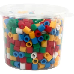 Hot Rørperler maxi - Basisfarver, 550 stk.