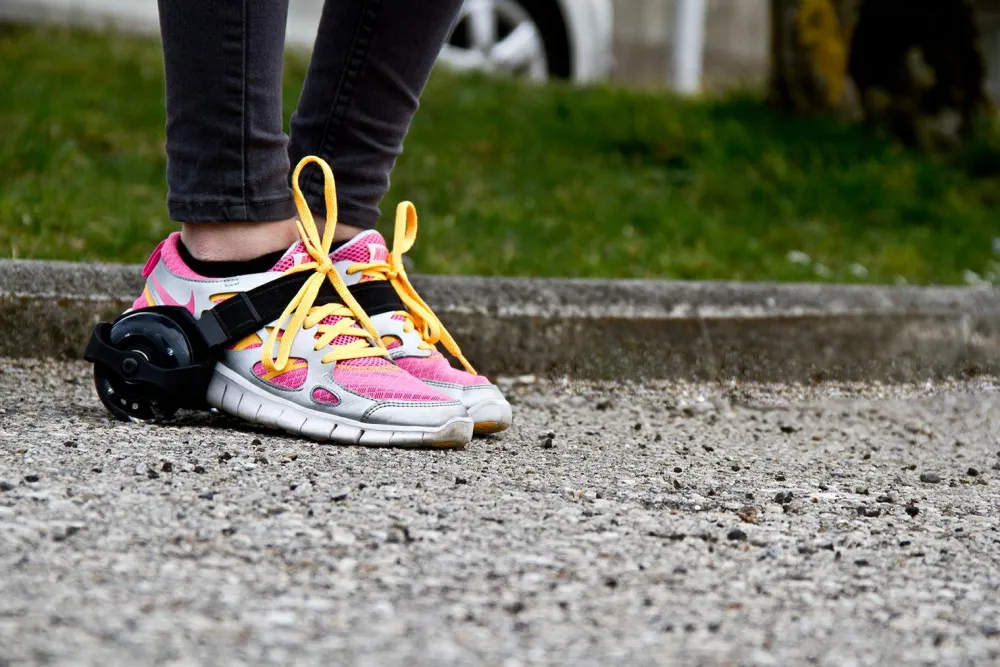 Best Rullehjul til sko m. LED-lys