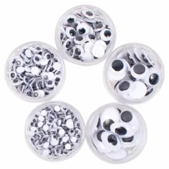 Playbox Rulleøjne i rør - Flere str., ca. 560 stk