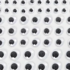 Best Creativ Company Rulleøjne, selvklæbende - Flere str., 69 stk