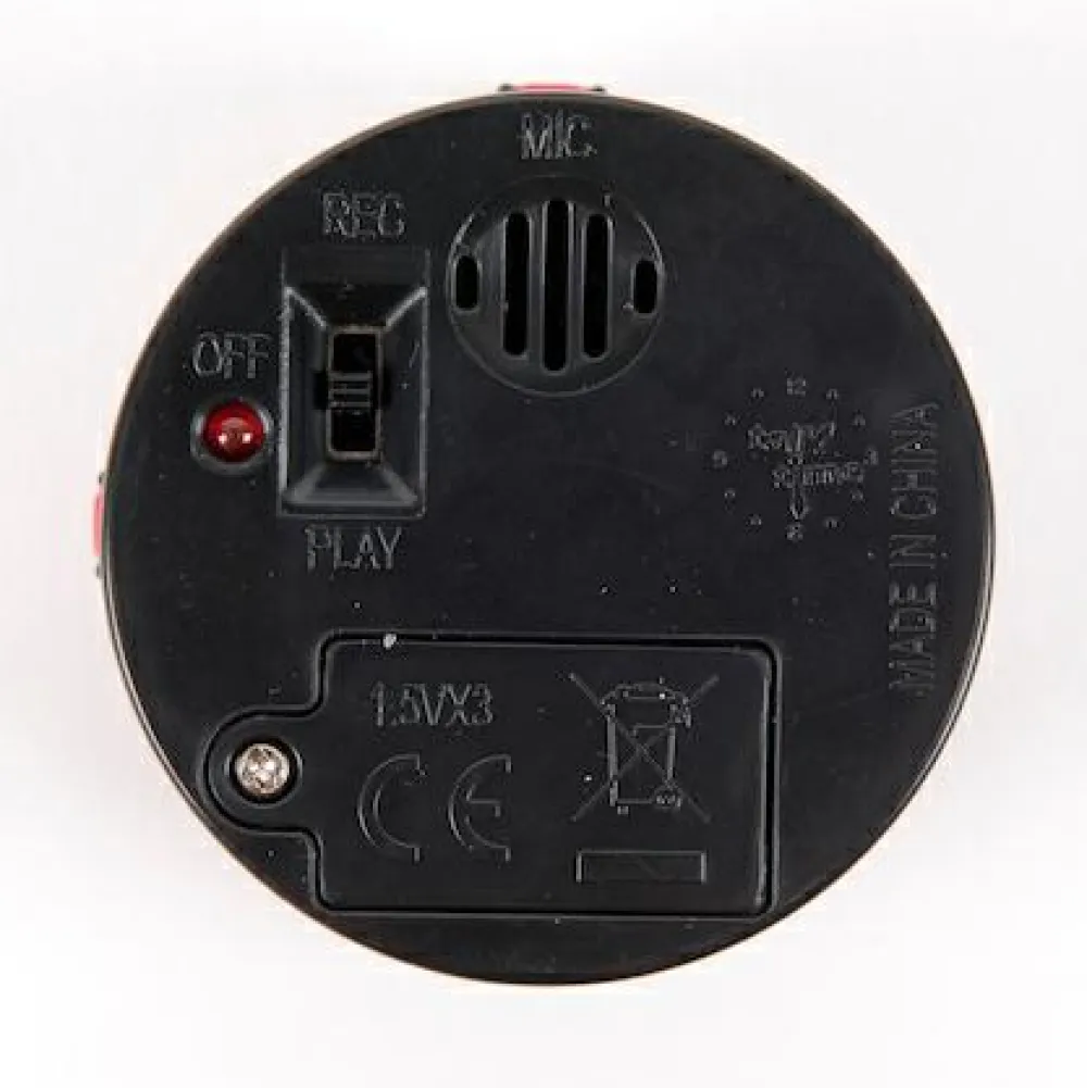 New Samtale-knapper med optagefunktion, 6 stk.