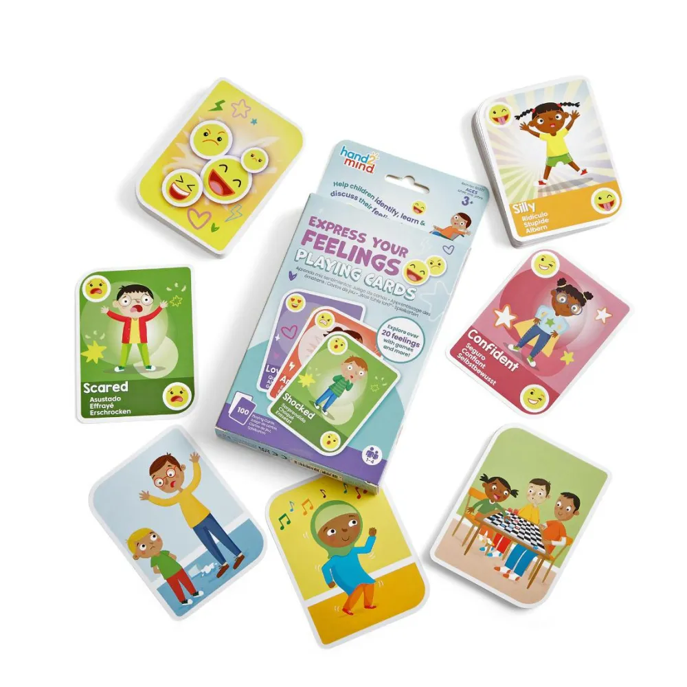 Hot Learning Resources Samtalekort - Følelser, 100 stk