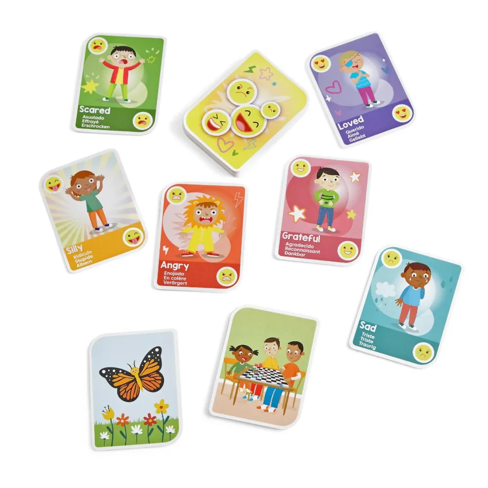 Hot Learning Resources Samtalekort - Følelser, 100 stk