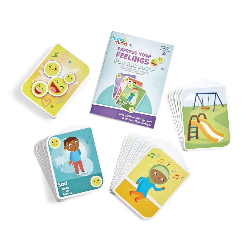 Hot Learning Resources Samtalekort - Følelser, 100 stk