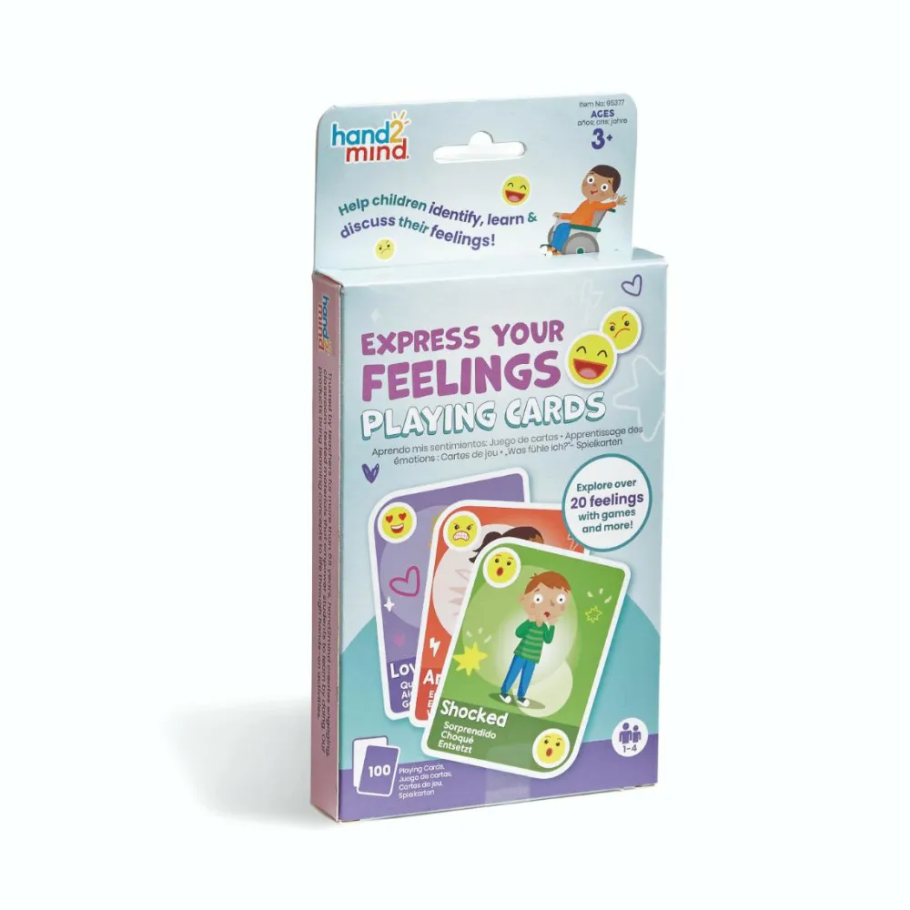 Hot Learning Resources Samtalekort - Følelser, 100 stk