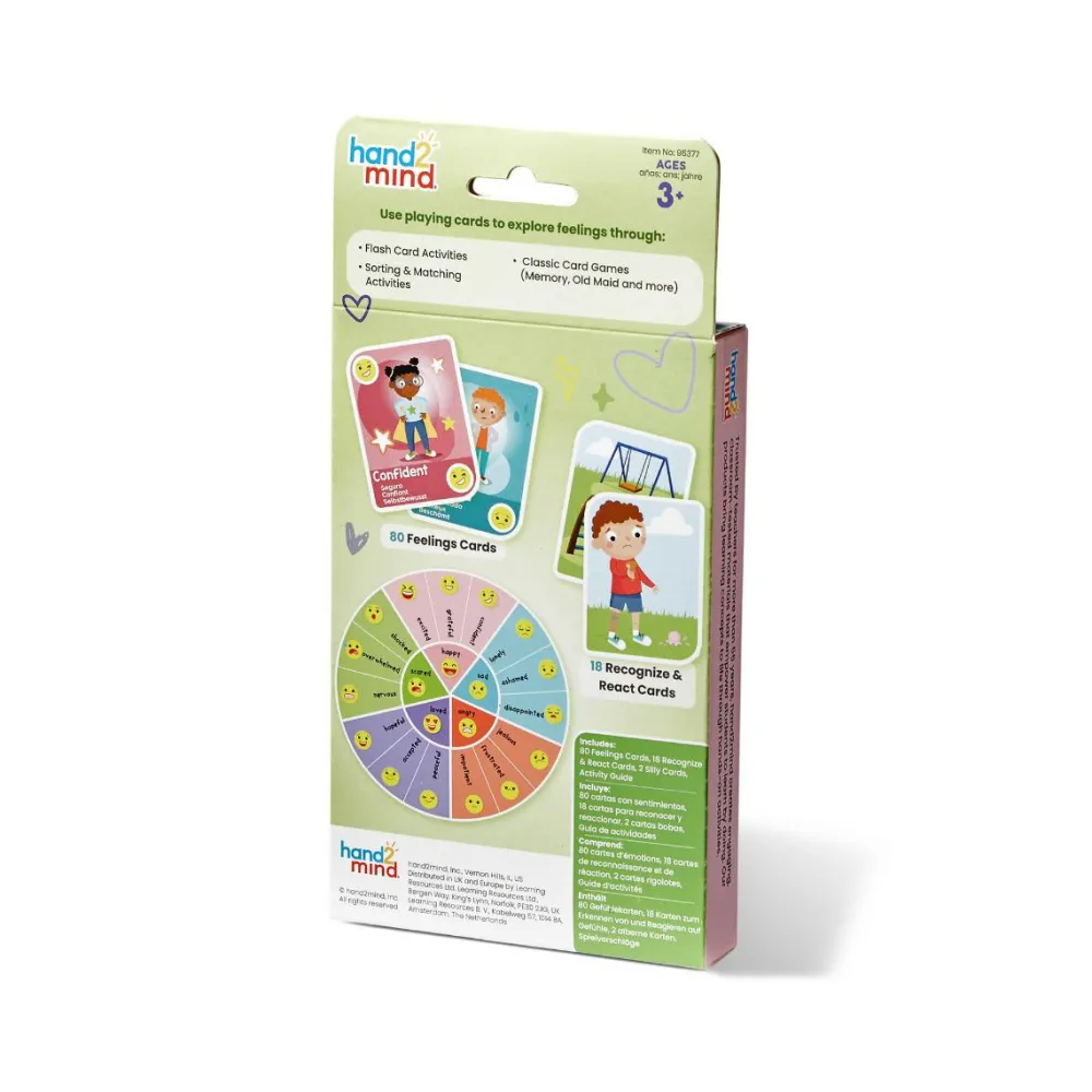 Hot Learning Resources Samtalekort - Følelser, 100 stk