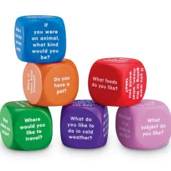 Hot Learning Resources Samtaleterninger (engelsk), 6 stk