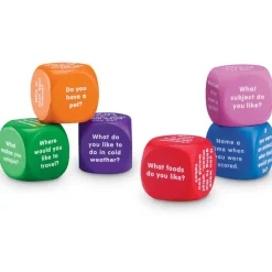 Hot Learning Resources Samtaleterninger (engelsk), 6 stk