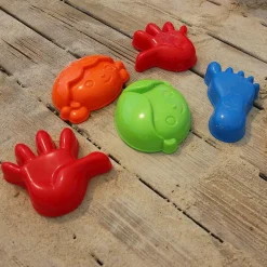 Sandform - Hænder, fødder & ansigter, 6 dele