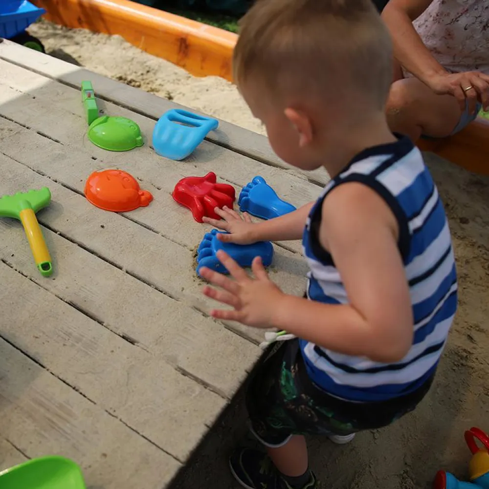 Sandform - Hænder, fødder & ansigter, 6 dele