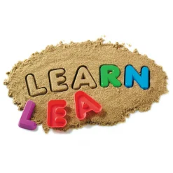 Online Learning Resources Sandforme - Store bogstaver, 26 dele