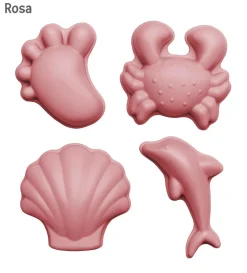 Clearance Scrunch Sandforme i silikone - Nordiske farver, 4 stk.