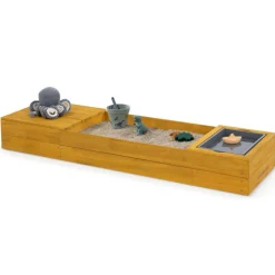 MUDDY BUDDY® Sandkasse - Space Saver, Gul