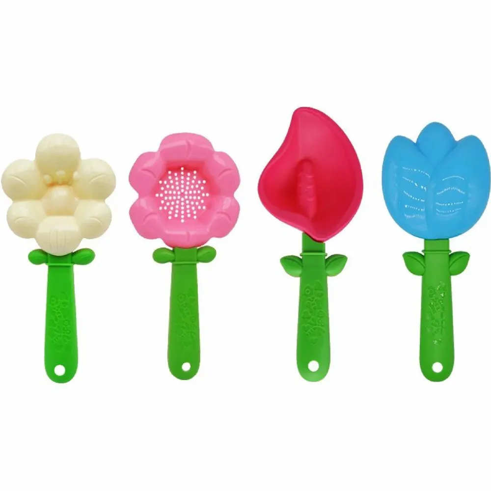 Best Sandleg - Blomsterskovle, 4 stk