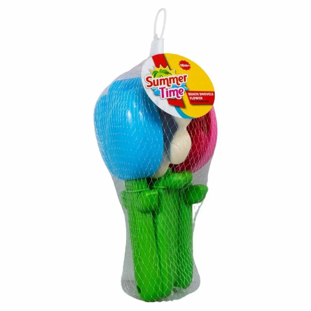 Best Sandleg - Blomsterskovle, 4 stk