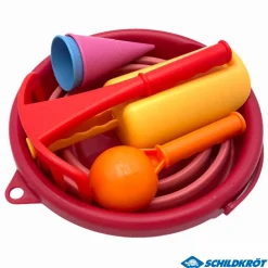 Best Sandleg - Spandsæt med 7 dele - Rød