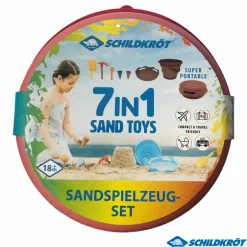 Best Sandleg - Spandsæt med 7 dele - Rød