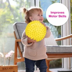 Discount edushape Sansebold u/luft - Gul, Ø16 cm