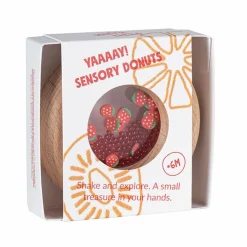 Outlet Sansedonut Ø7 cm - Jordbær